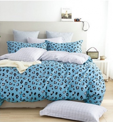Комплект постельного белья из сатина Элит "Морской леопард"
